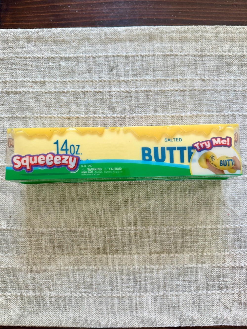 Squeeezy Sunny Days Butter Squish Toy